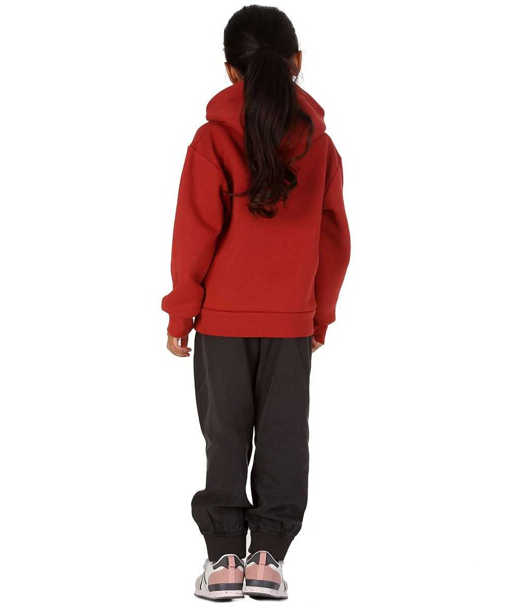 Trendy Toggs Kids Plain Overhead Rust Hoodie