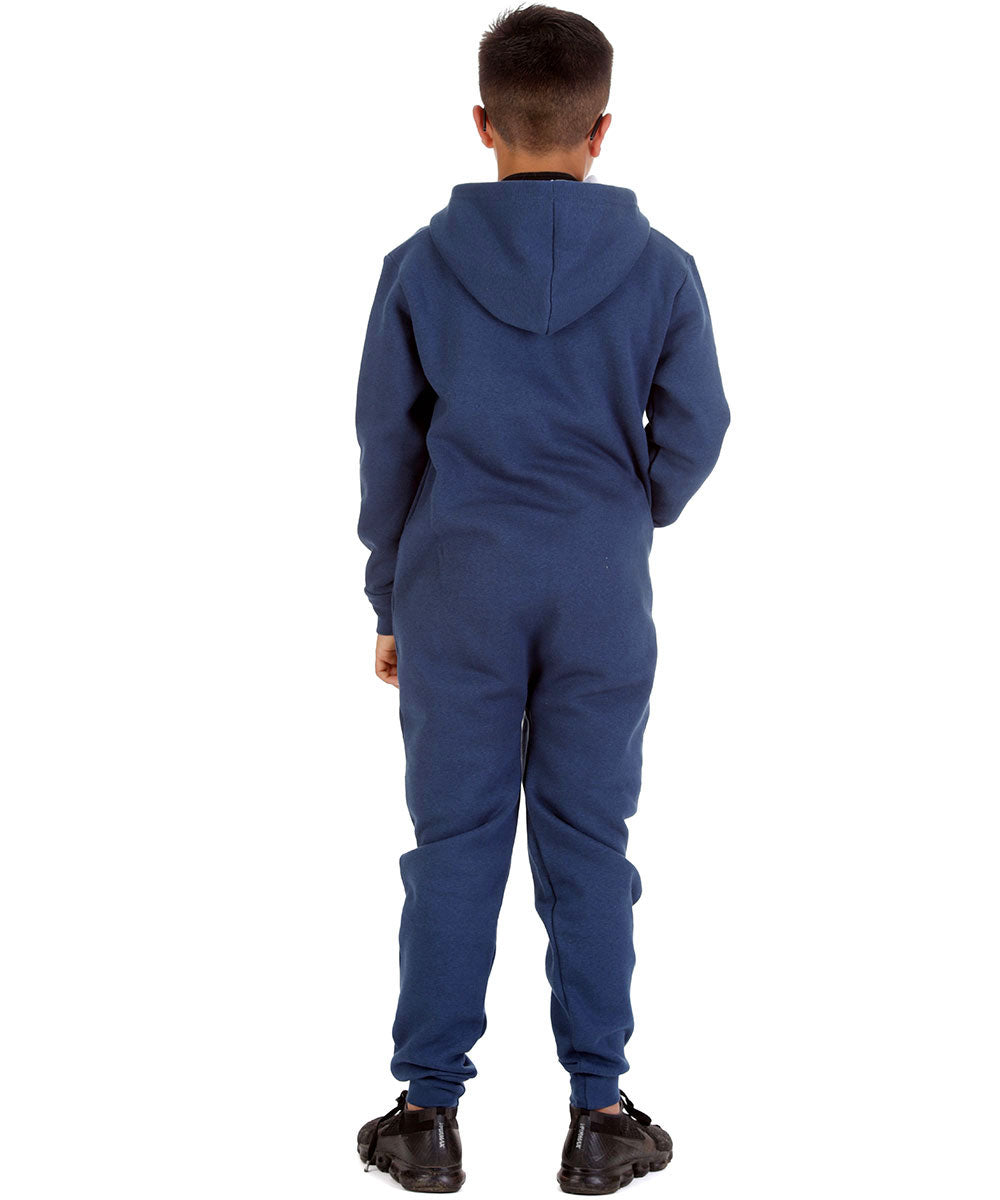 Trendy Toggs Kids Navy Blue Zip Up Onesie
