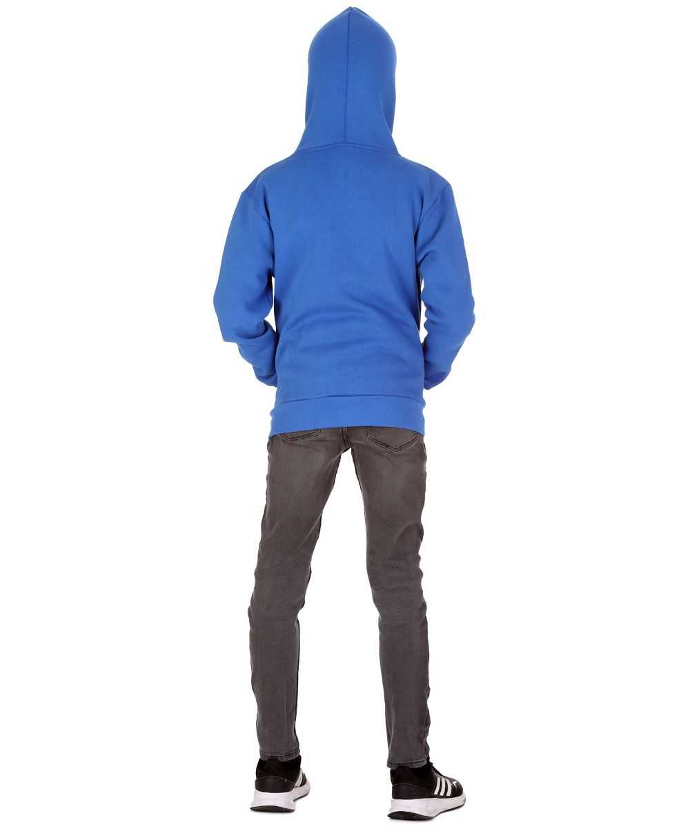 Trendy Toggs Kids Plain Royal Blue Zip Up Hoodie