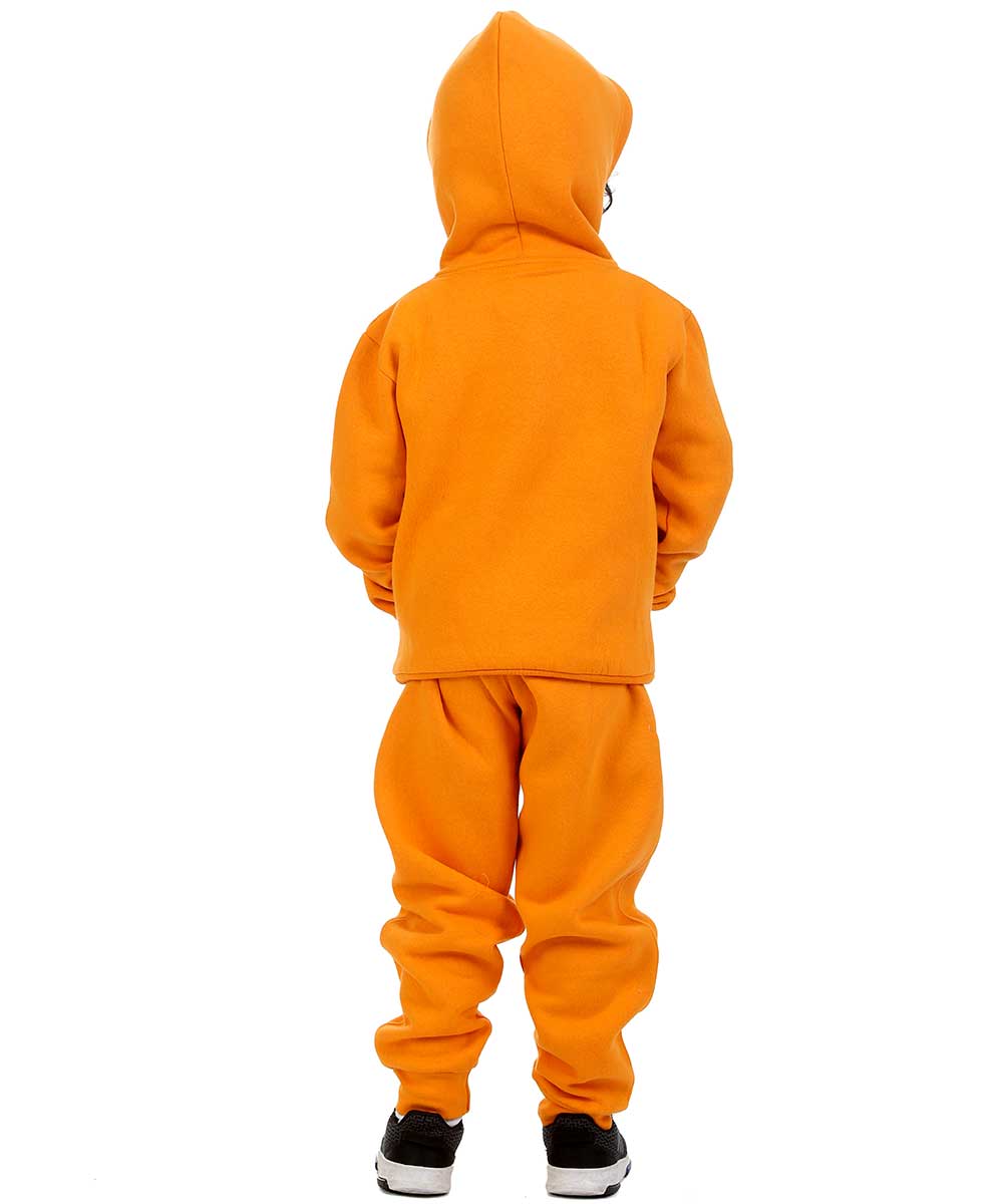 Trendy Toggs Kids Overhead Hoodie Orange Tracksuit