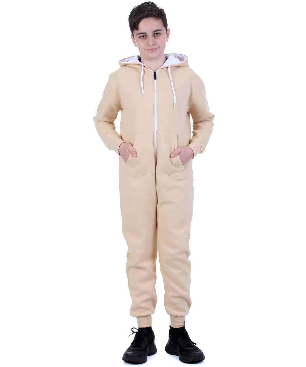 Trendy Toggs Kids Nude Zip Up Onesie