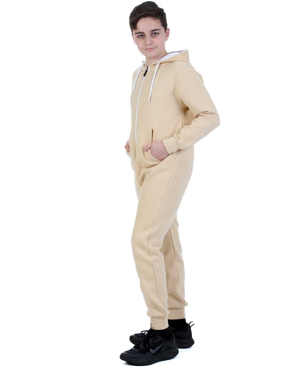 Trendy Toggs Kids Nude Zip Up Onesie