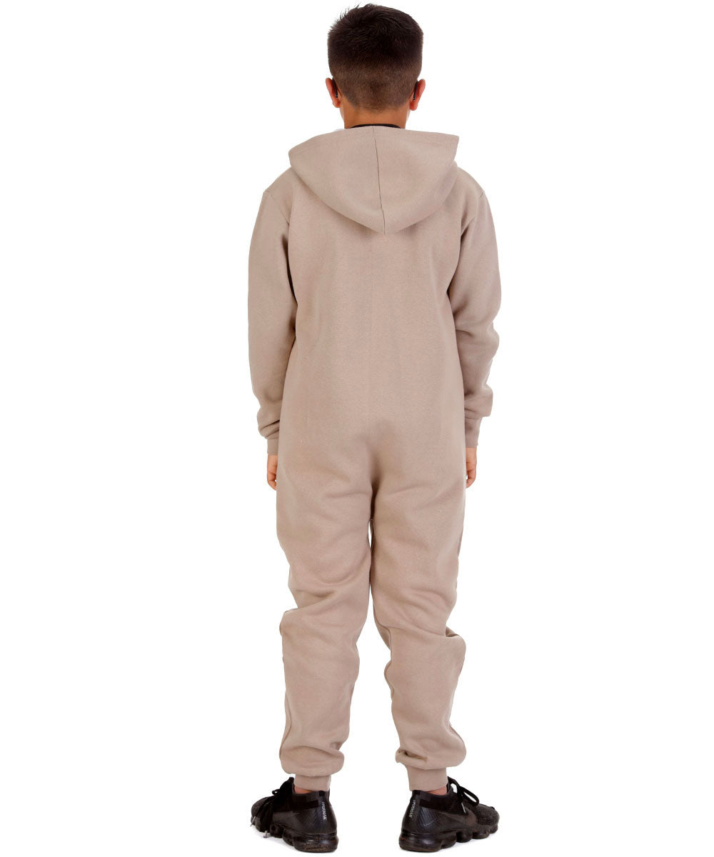 Trendy Toggs Kids Mocha Zip Up Onesie