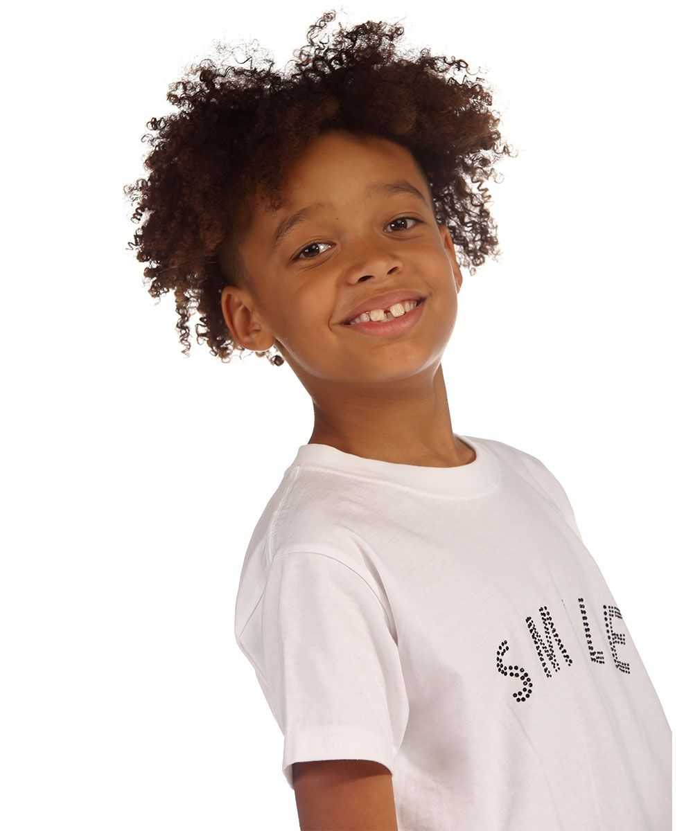 Trendy Toggs Kids Smile Rhinestone T-shirt