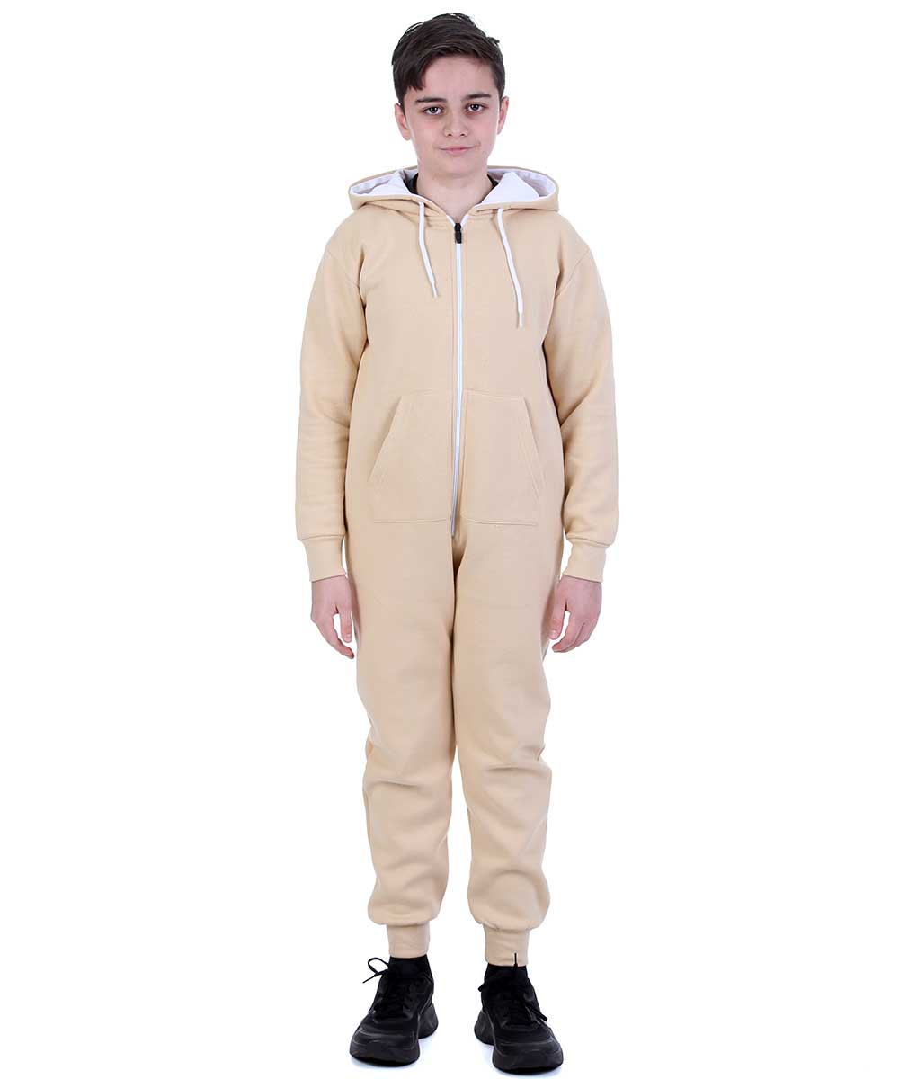 Trendy Toggs Kids Nude Zip Up Onesie