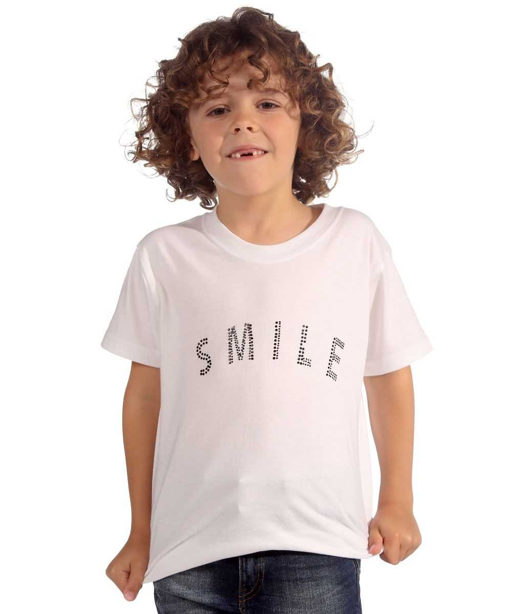 Trendy Toggs Kids Smile Rhinestone T-shirt