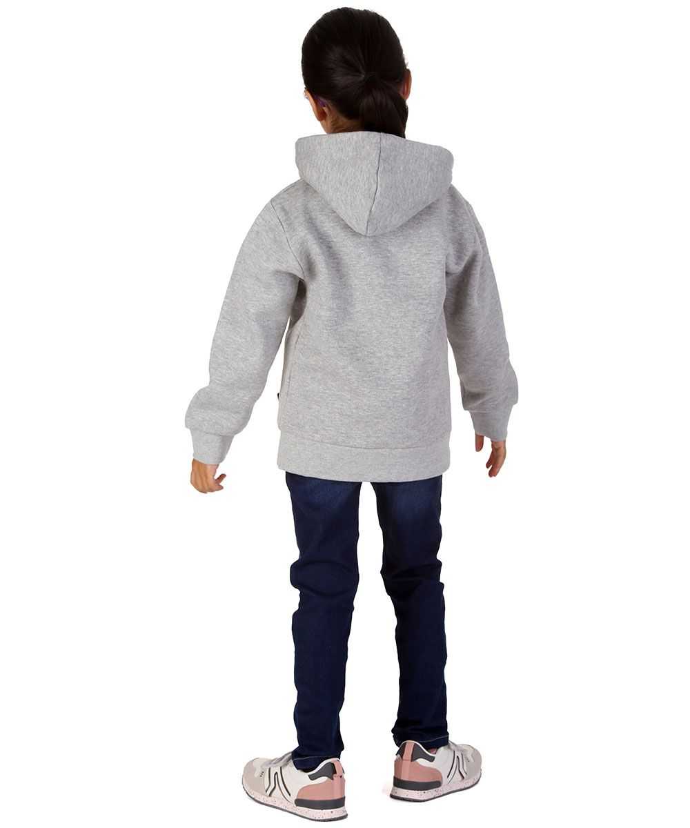 Trendy Toggs Kids Plain Overhead Oxford Grey Hoodie