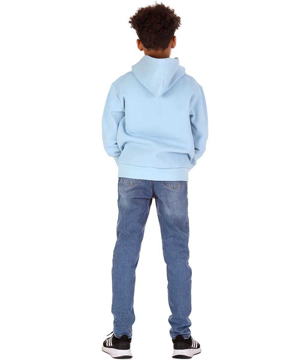 Trendy Toggs Kids Plain Denim Zip Up Hoodie
