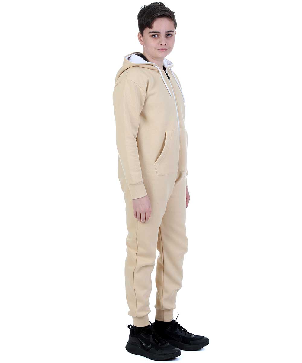 Trendy Toggs Kids Nude Zip Up Onesie