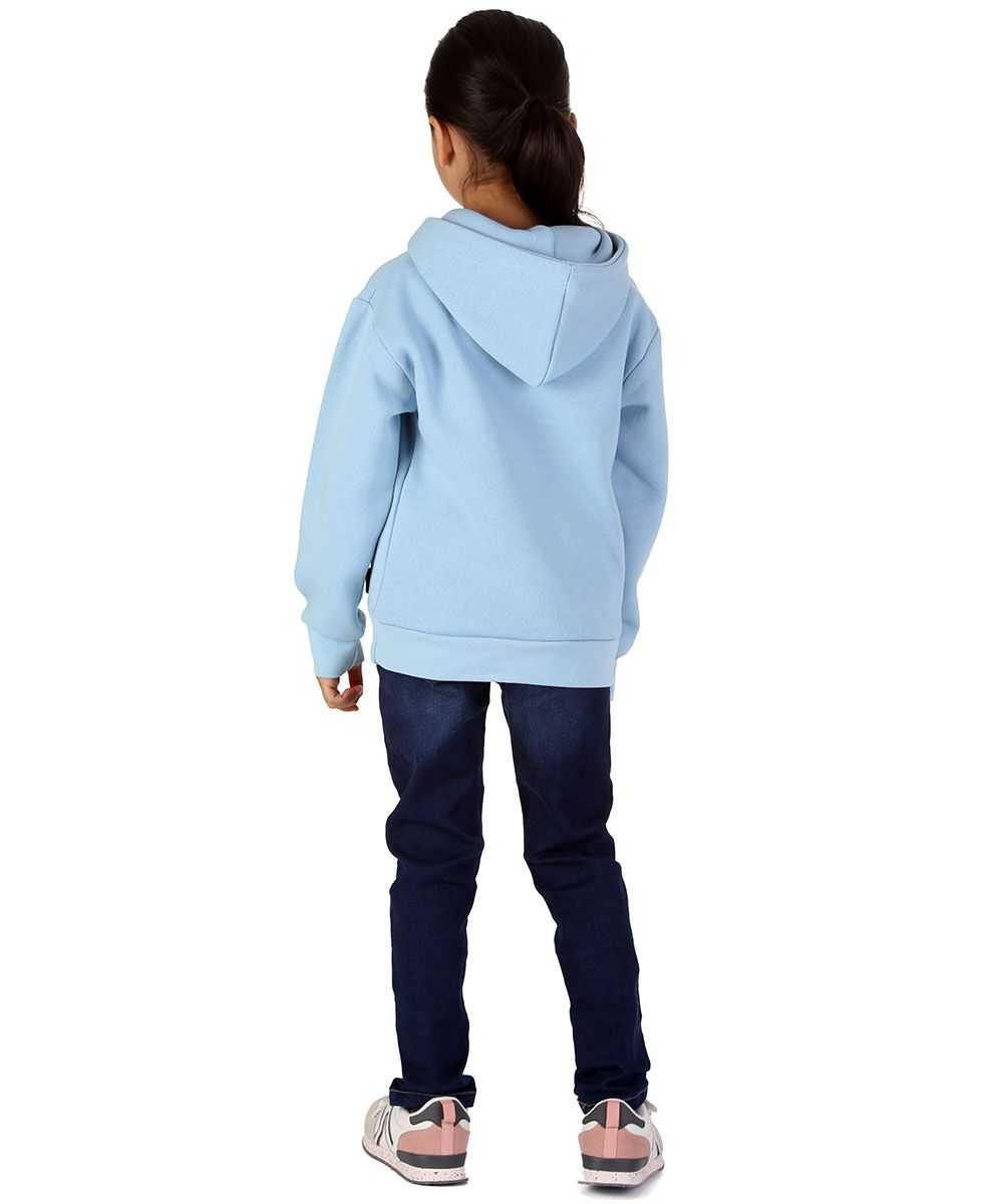Trendy Toggs Kids Plain Overhead Denim Hoodie
