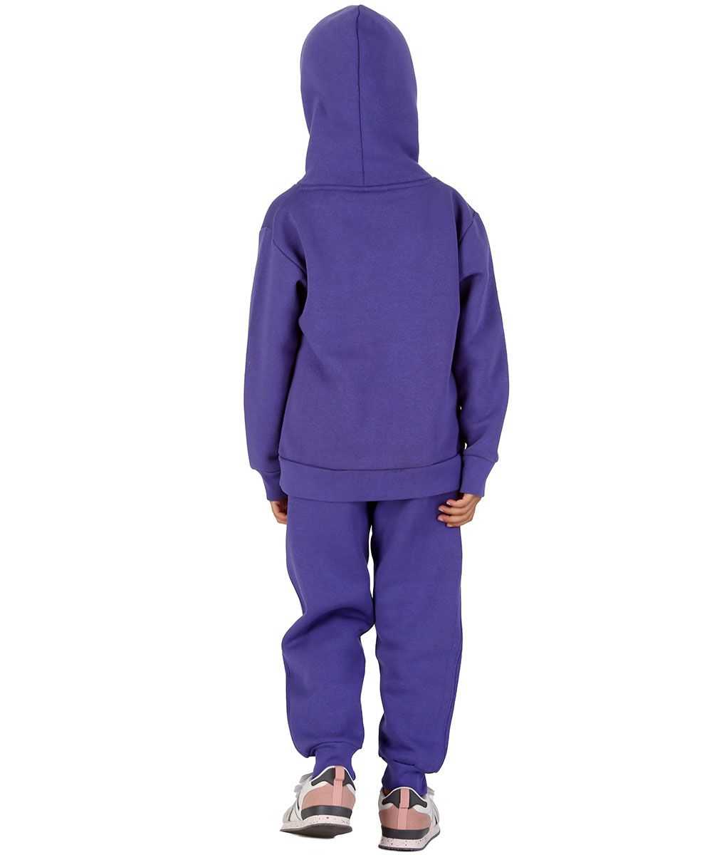Trendy Toggs Kids Overhead Hoodie Purple Tracksuit