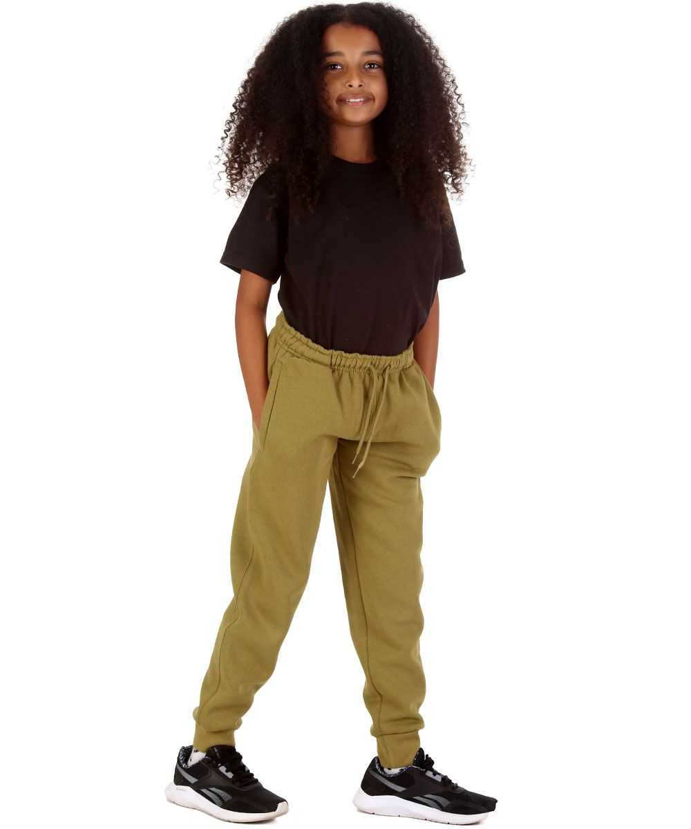 Trendy Toggs Kids Original Olive Green Joggers