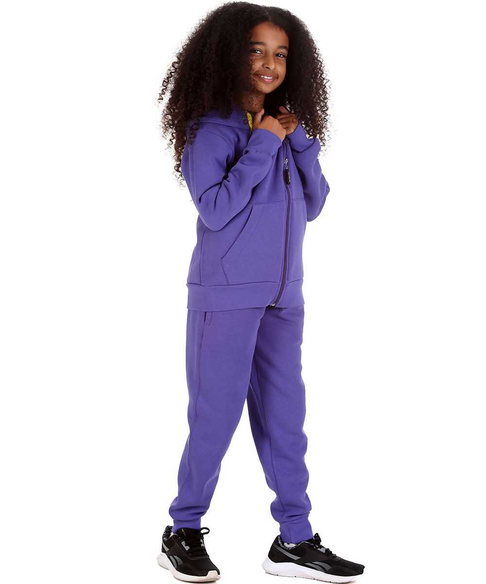 Trendy Toggs Kids Zip Up Purple Tracksuit