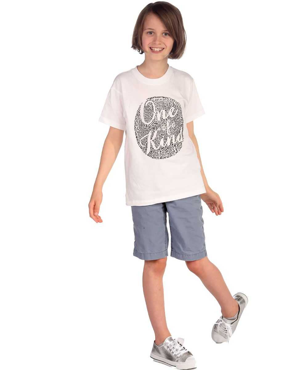 Trendy Toggs Kids One Of A Kind Rhinestone White T-shirt