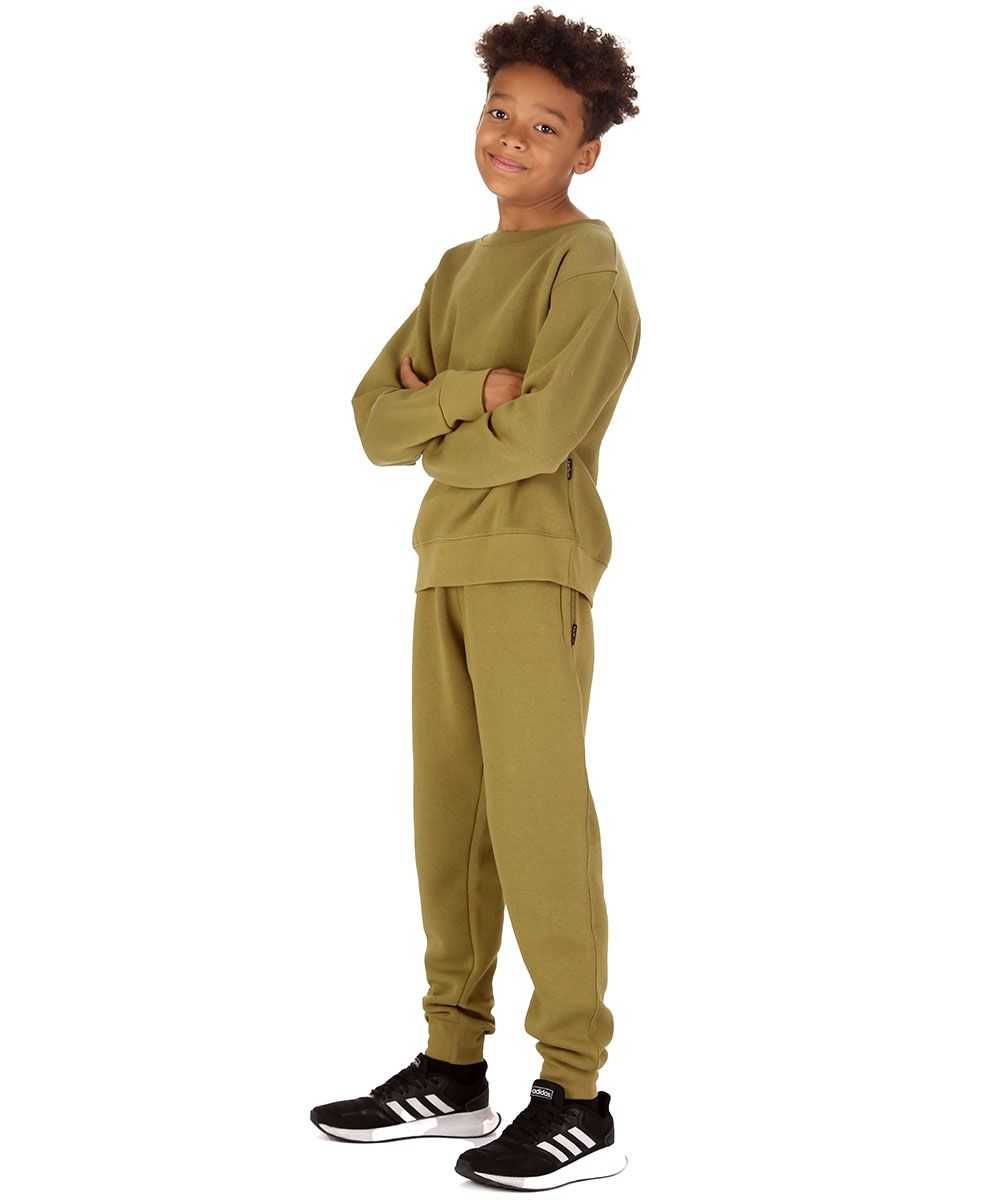 Trendy Toggs Kids Olive Green Original Tracksuit