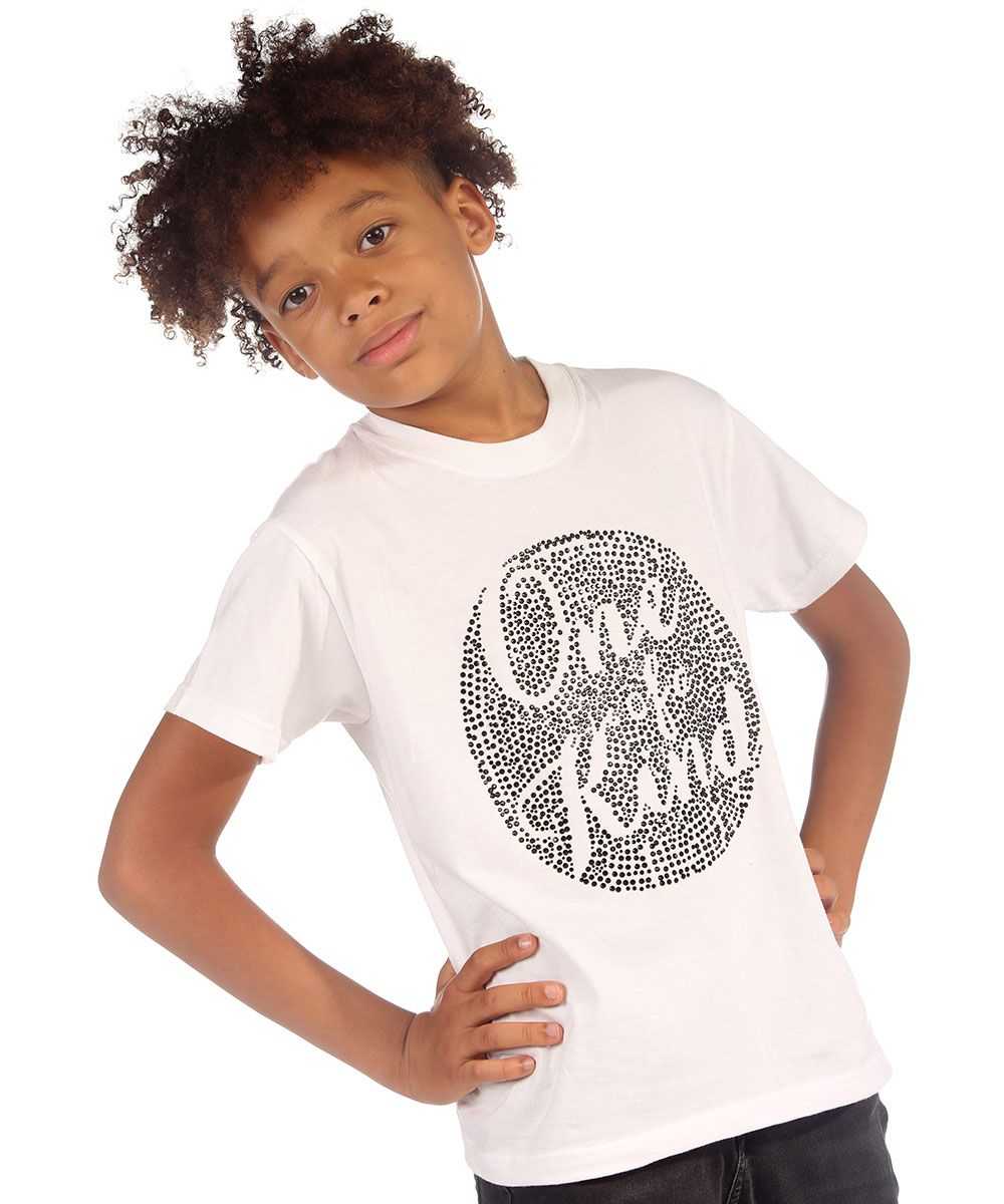 Trendy Toggs Kids One Of A Kind Rhinestone White T-shirt