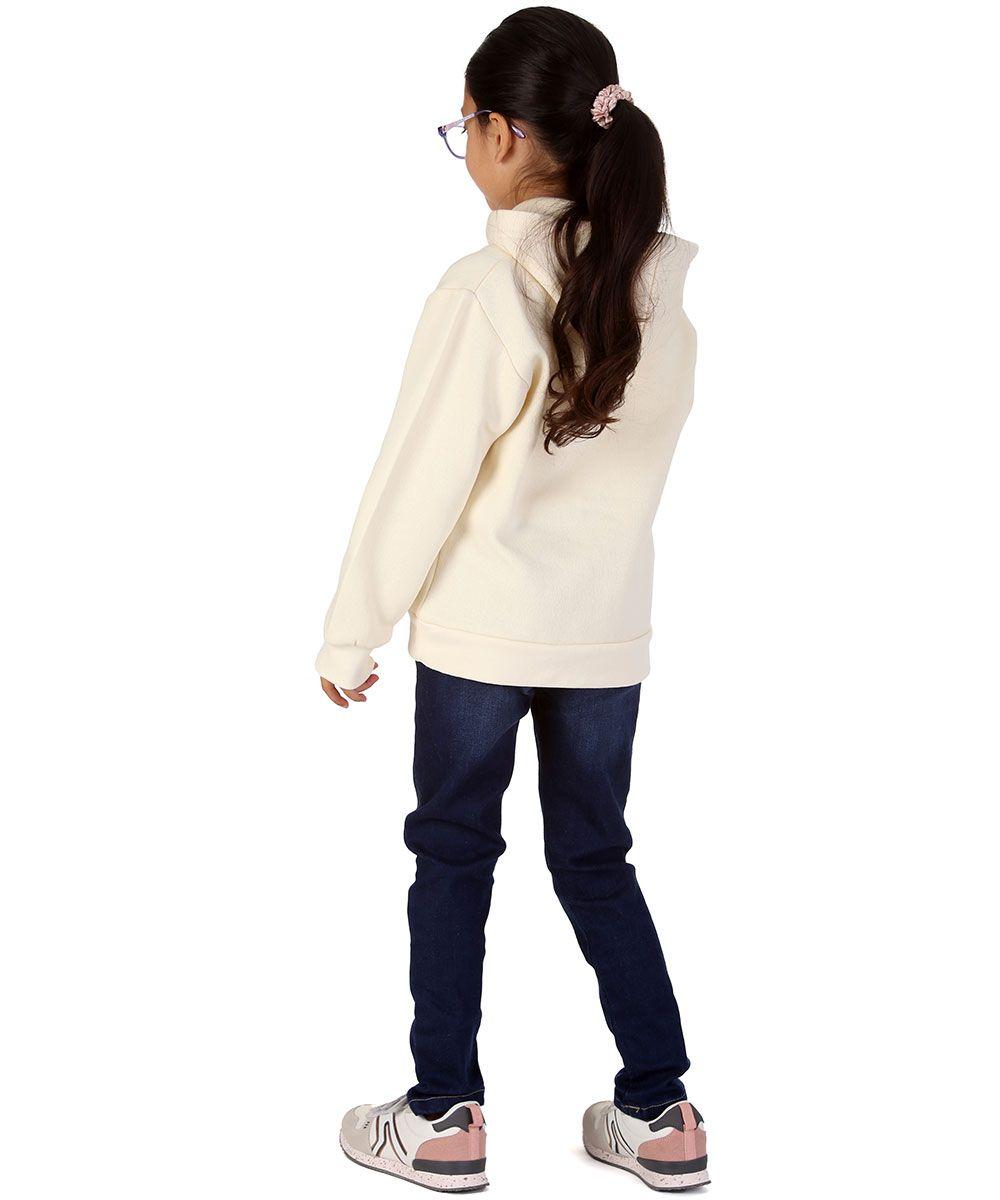 Trendy Toggs Kids Plain Overhead Cream Hoodie