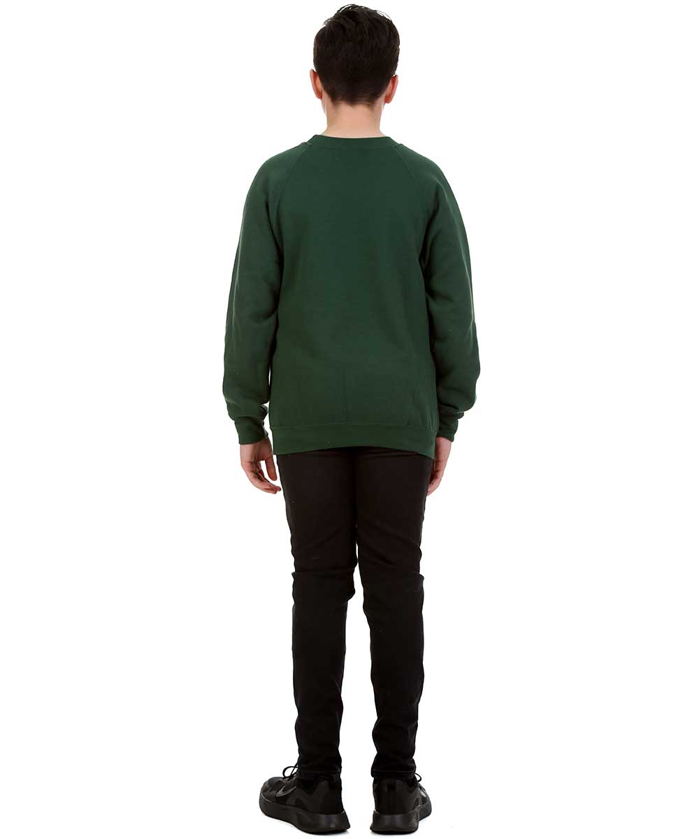 Trendy Toggs Kids Christmas HO HO HO Jumper Green
