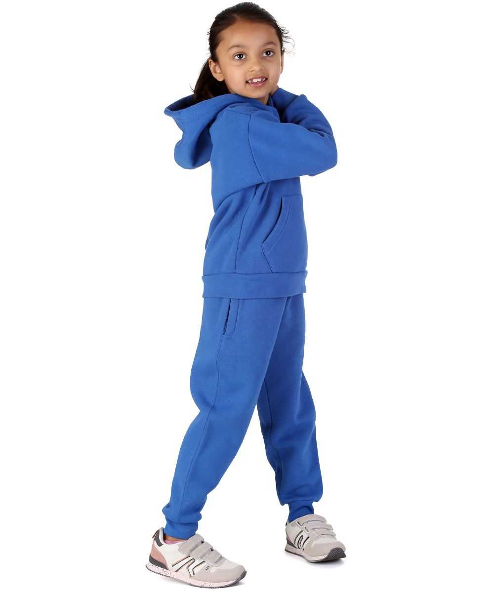 Trendy Toggs Kids Overhead Hoodie Royal Blue Tracksuit