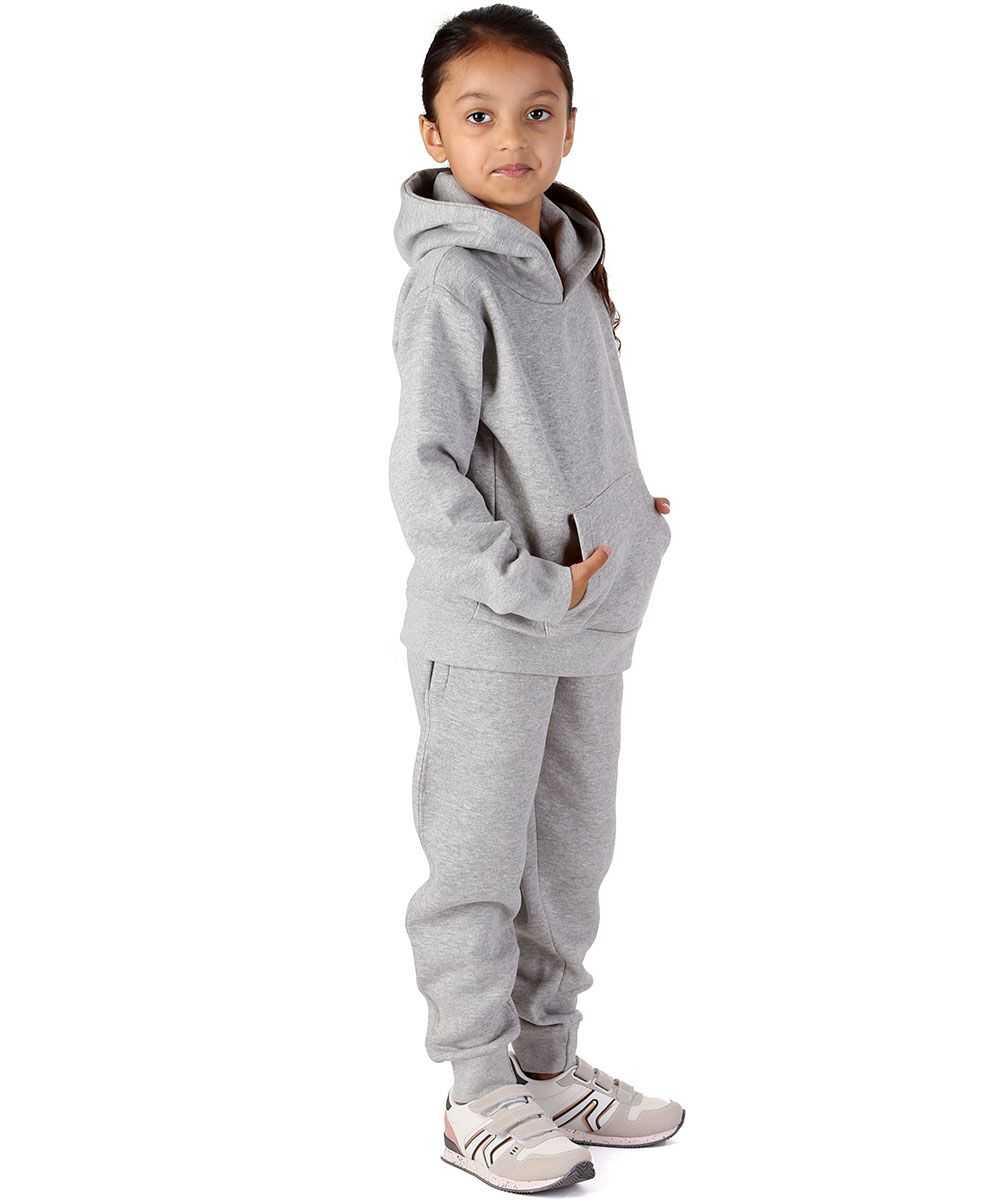 Trendy Toggs Kids Overhead Hoodie Oxford Grey Tracksuit