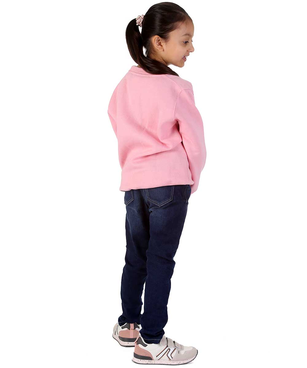 Trendy Toggs Kids Magical Moments Christmas Tree jumper Pink