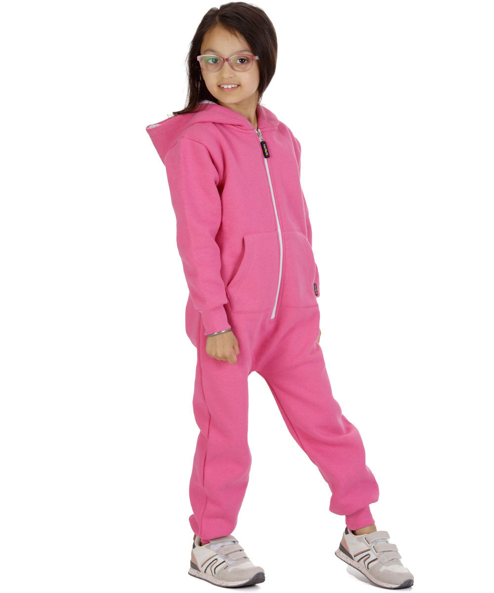 Trendy Toggs Kids Cerise Zip Up Onesie
