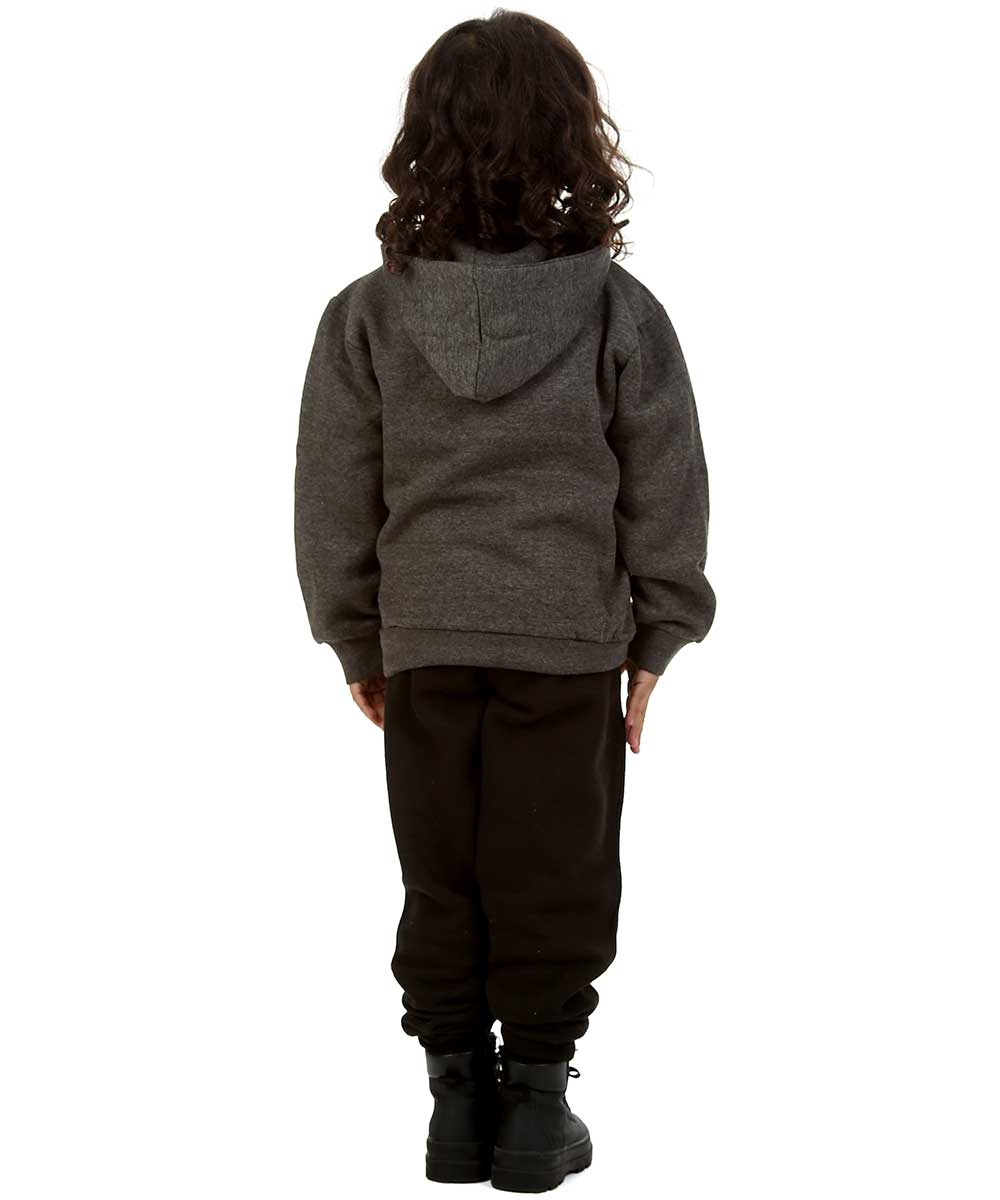 Trendy Toggs Kids Elf Squad Overhead Hoodie Charcoal