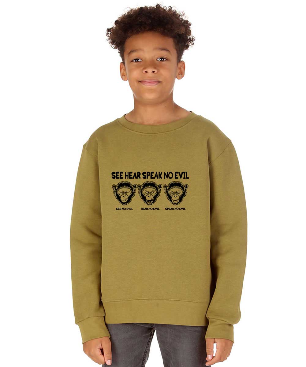 Olive green sweatshirt online