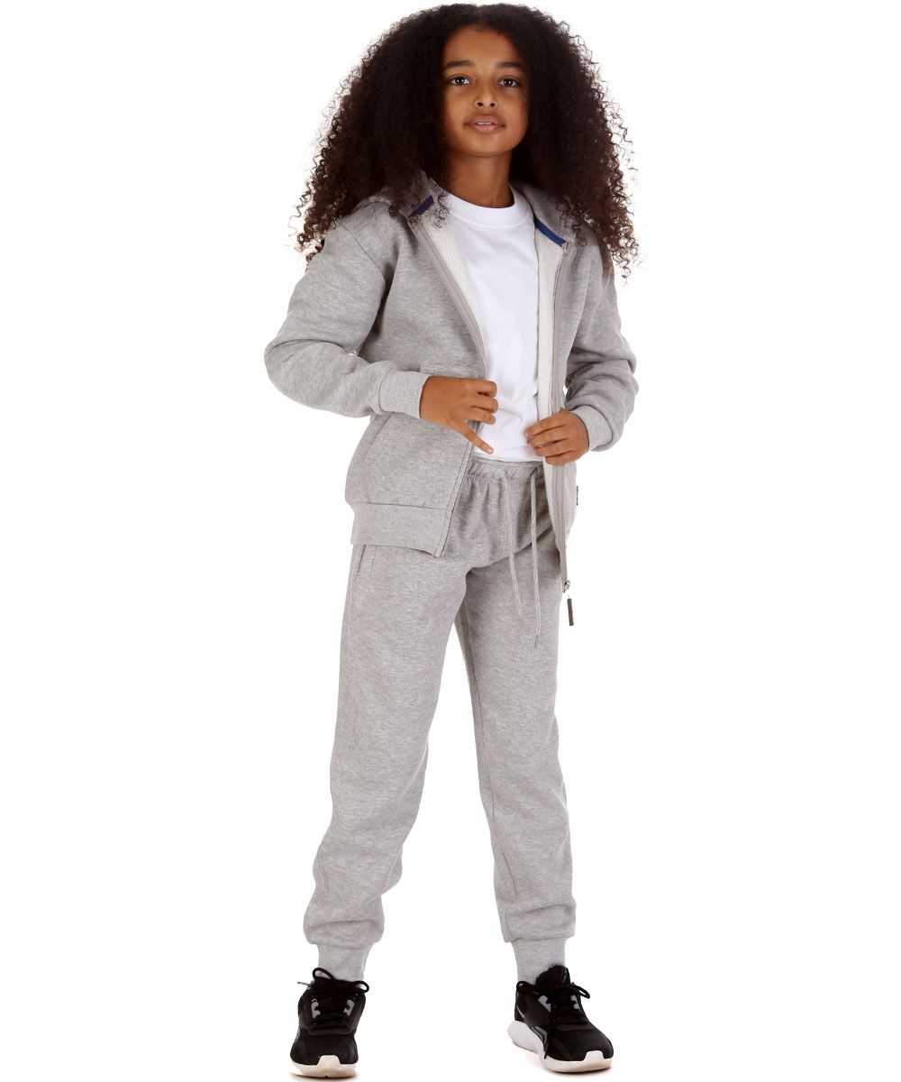 Trendy Toggs Kids Zip Up Oxford Grey Tracksuit